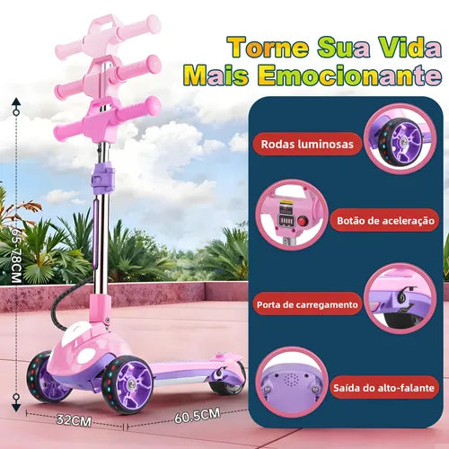 Honey Whale Rm2 Pro - Patinete Elétrico Infantil, 70w-10km/h-8km