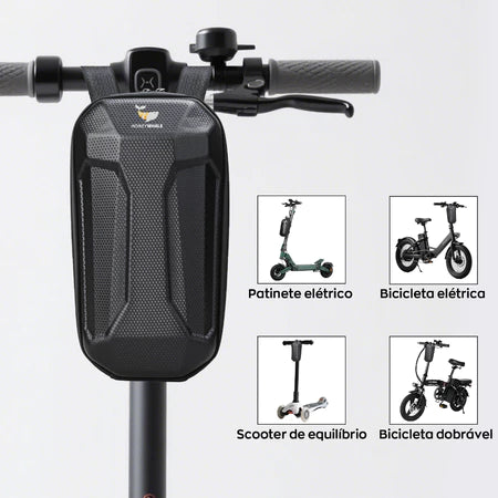 HONEYWHALE 4L Bolsa Frontal Rígida para Patinete, Aplicável a bicicletas e scooters
