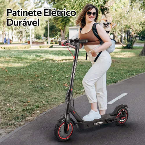 Honey Whale M2 Pro - preto - Patinete Elétrico Scooter 32km/h 500w 22km
