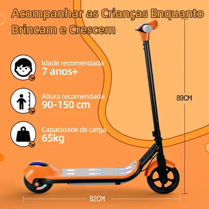 Honeywhale E2 Patinete Elétrico Infantil 138w 15km/h 8km