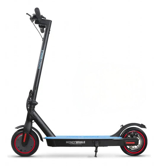 Honey Whale S2 - Preto - Patinete Elétrico Scooter 500w 30km/h 20km