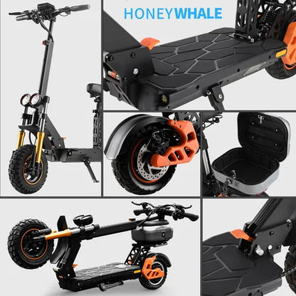 1000w Honeywhale H3 Patinete Elétrico Scooter 60km 55km/h