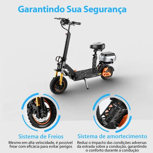 1000w Honeywhale H3 Patinete Elétrico Scooter 60km 55km/h