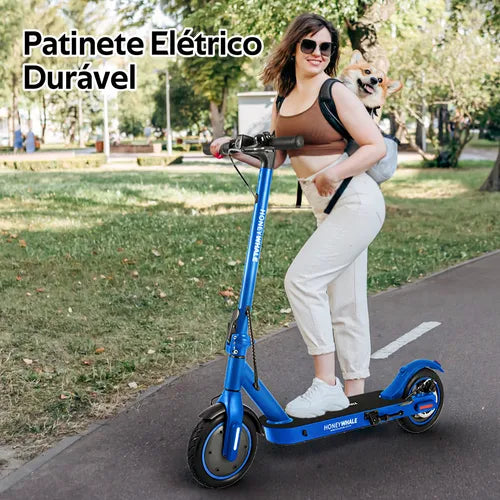 Honey Whale M2 Pro - azul - Patinete Elétrico Scooter 32km/h 500w 22km