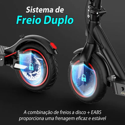 Honey Whale E9t - Patinete Elétrico Scooter 500w 32km/h 22km