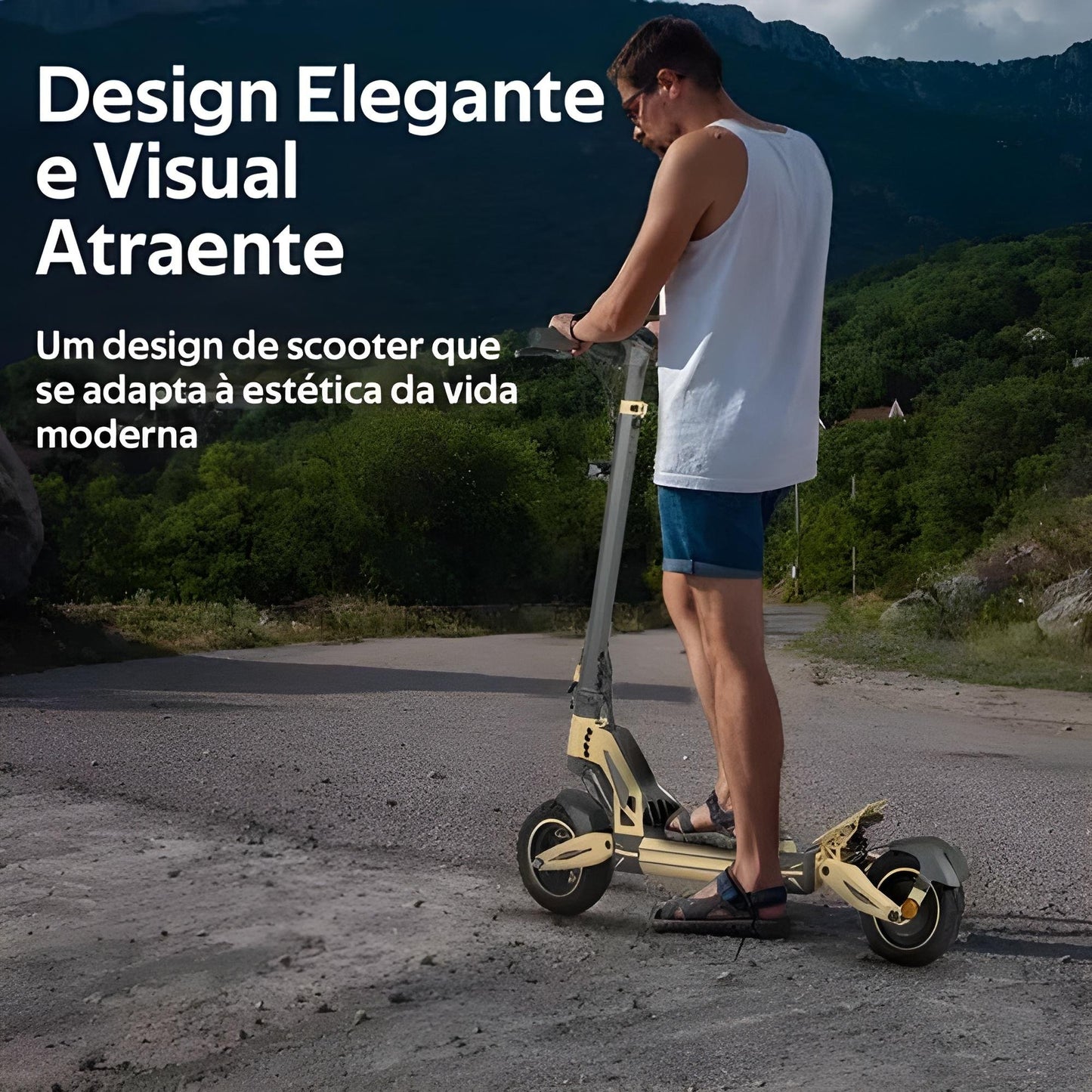 Honey Whale G2 Pro - 1200w Patinete Elétrico Scooter 50km/h