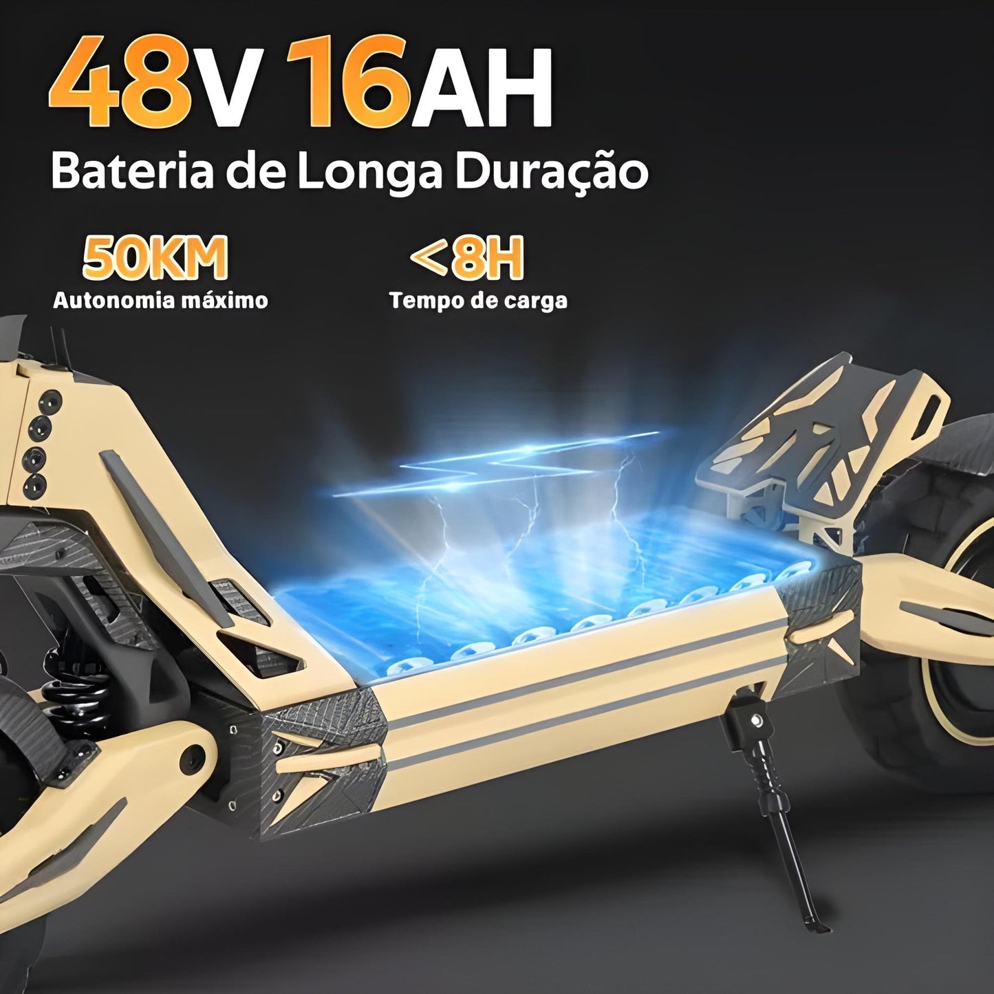 Honey Whale G2 Pro - 1200w Patinete Elétrico Scooter 50km/h