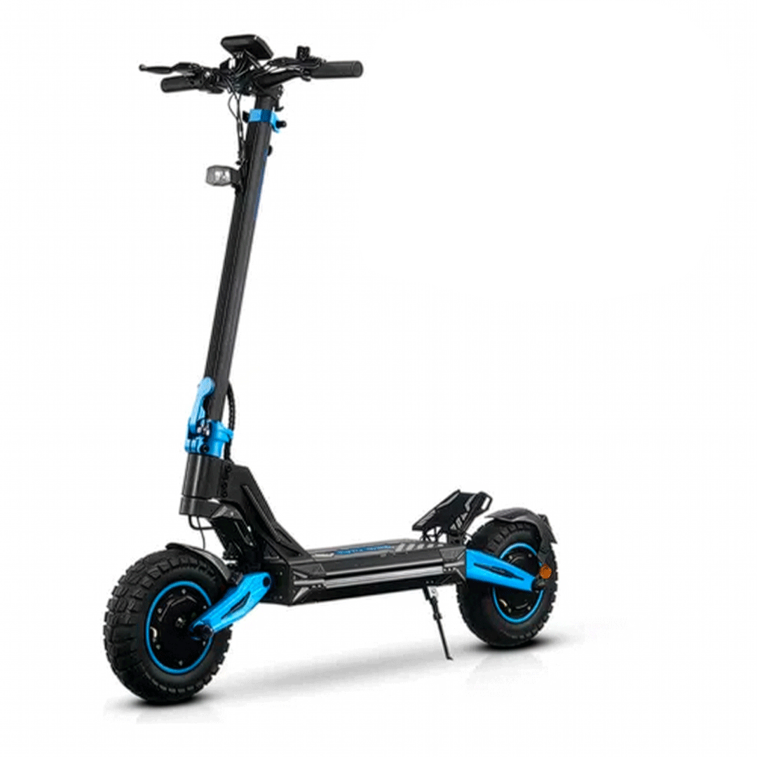 Honeywhale G4 Max Patinete Eletrico Adulto, 1640w*2-72km/h-70km-150kg, Scooter Eletrica Motor-velocidade-autonomia-carga, Patinete Juvenil Dobrável Com Cartão Nfc, Honey Whale Preto-azul