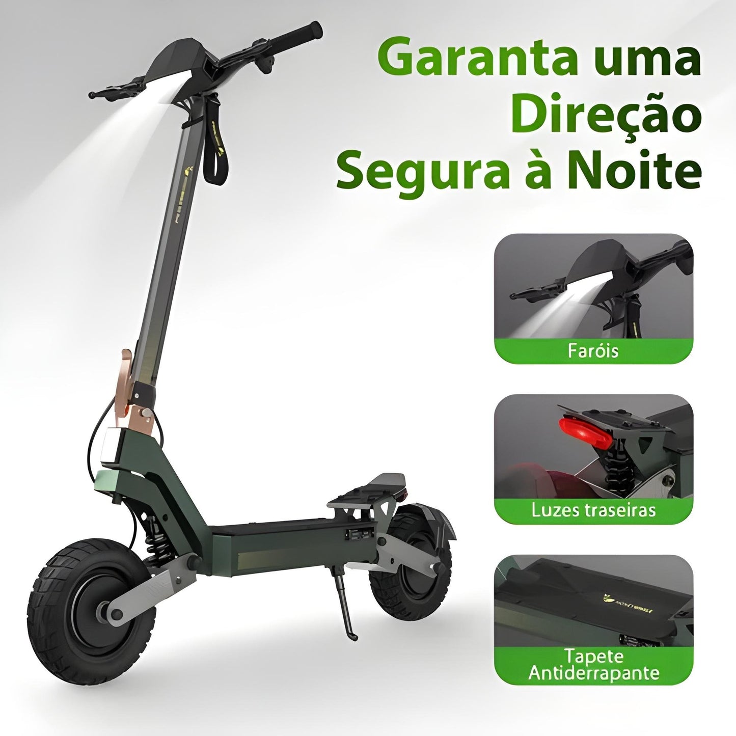 Honey Whale H2 Dual - 1200w*2 dual Patinete Elétrico Scooter 65km