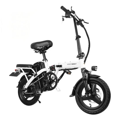 Honey Whale S6-s - branco - Bicicleta Elétrica 750w 40km 35km/h