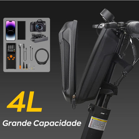 HONEYWHALE 4L Bolsa Frontal Rígida para Patinete, Aplicável a bicicletas e scooters