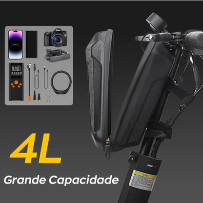 HONEYWHALE 4L Bolsa Frontal Rígida para Patinete, Aplicável a bicicletas e scooters