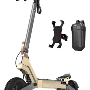Honeywhale H2 Patinete Elétrico Inteligente 1200W com Suspensão Dupla de Mola, Freios a Disco e Autonomia de 50km