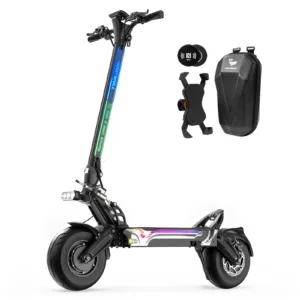 HONEYWHALE GT1 Patinete Elétrico Motores Duplos 4000W Bateria 60V 29.4Ah Pneus 12" 100km/h com NFC